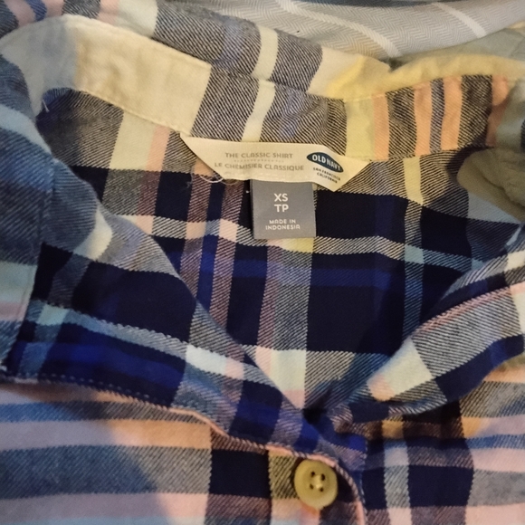 Old Navy Plaid Button Up Duo - Picture 4 of 5